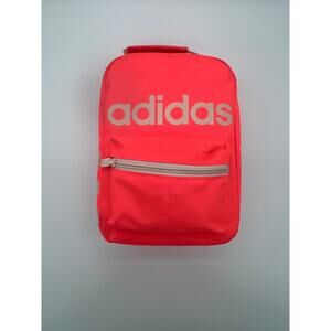 ADIDAS Santiago Lunch Bag neon pink/signal pink color w/ beige logo & accents